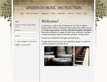 Tablet Screenshot of anderson.musicteachershelper.com