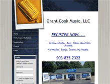 Tablet Screenshot of grantcook.musicteachershelper.com