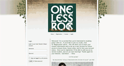 Desktop Screenshot of onelessrock.musicteachershelper.com