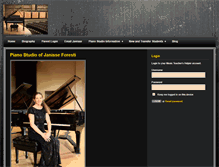 Tablet Screenshot of janisseforesti.musicteachershelper.com