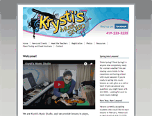 Tablet Screenshot of krystismusicstudio.musicteachershelper.com