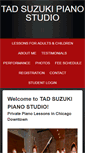 Mobile Screenshot of pianolessonbytad.musicteachershelper.com