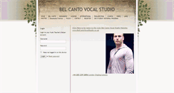 Desktop Screenshot of belcantosinger.musicteachershelper.com