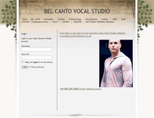 Tablet Screenshot of belcantosinger.musicteachershelper.com