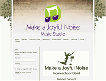 Tablet Screenshot of joyfulnoise.musicteachershelper.com