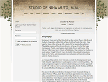Tablet Screenshot of ninamuto.musicteachershelper.com