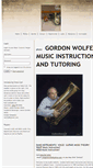 Mobile Screenshot of gordonwolfe.musicteachershelper.com