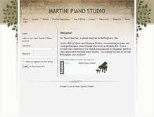 Tablet Screenshot of martini.musicteachershelper.com