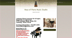 Desktop Screenshot of keysofmusic.musicteachershelper.com