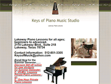 Tablet Screenshot of keysofmusic.musicteachershelper.com