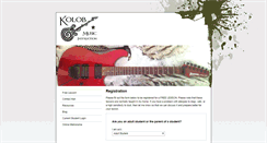 Desktop Screenshot of kolobmusic.musicteachershelper.com