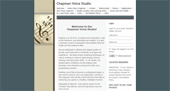 Desktop Screenshot of chapmanvoicestudio.musicteachershelper.com