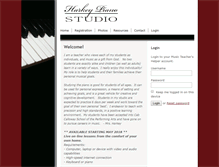 Tablet Screenshot of harkeypiano.musicteachershelper.com