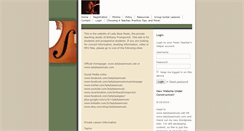 Desktop Screenshot of ladybassmusic.musicteachershelper.com