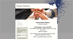 Desktop Screenshot of paxtonstudios.musicteachershelper.com