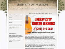 Tablet Screenshot of jerseycityguitarlessons.musicteachershelper.com