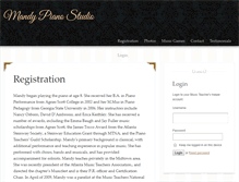 Tablet Screenshot of mandypiano.musicteachershelper.com